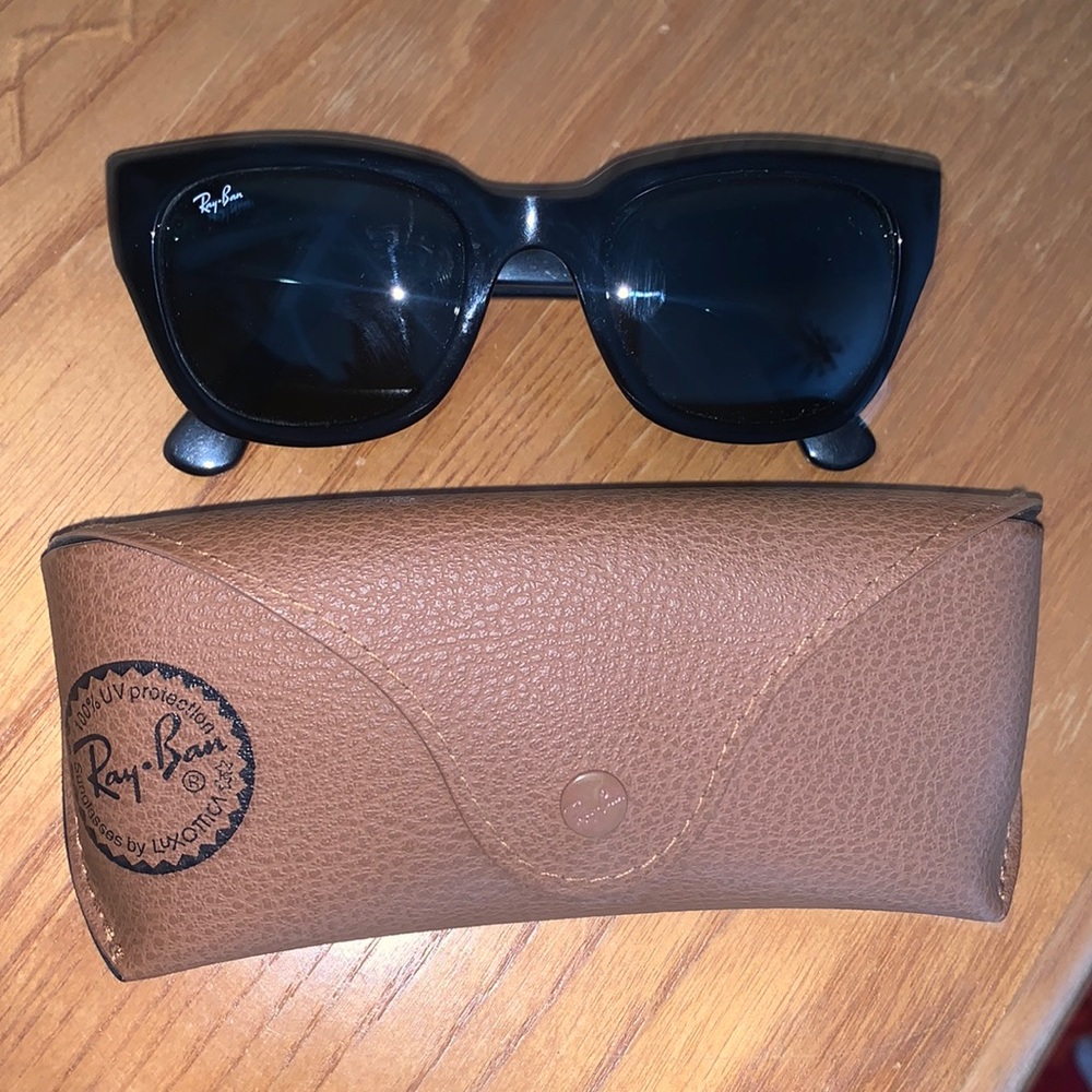 Raybans, worn once! Perfect condition